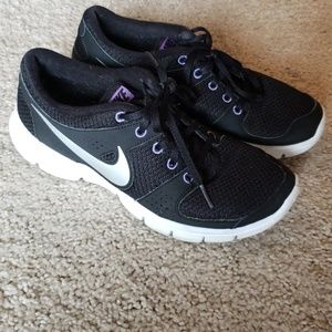 Black and White Nike Shoes